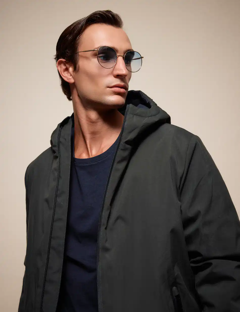 Splendid Ανδρικό demi πανωφόρι διπλής όψης 54-201-024 DK GREEN