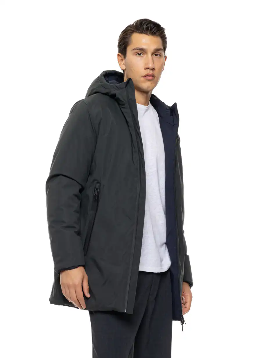 Splendid Ανδρικό demi πανωφόρι διπλής όψης 54-201-024 DK GREEN