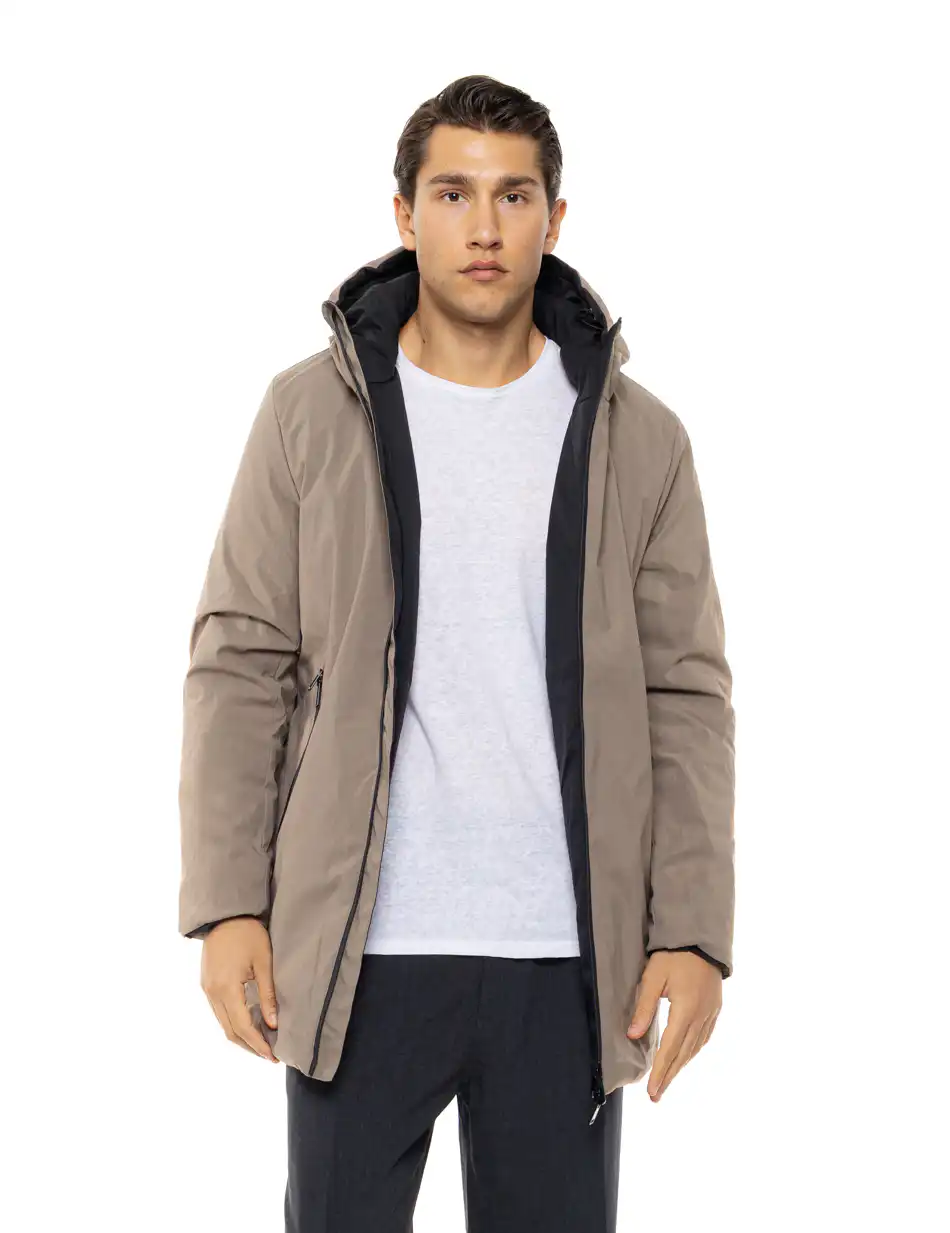 Splendid Ανδρικό demi πανωφόρι διπλής όψης 54-201-024 FANGO