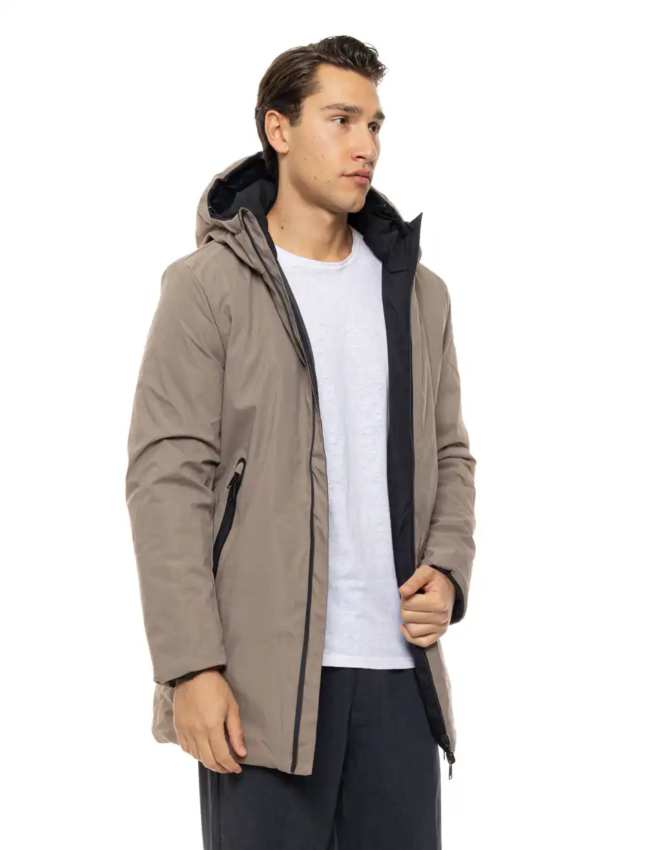 Splendid Ανδρικό demi πανωφόρι διπλής όψης 54-201-024 FANGO