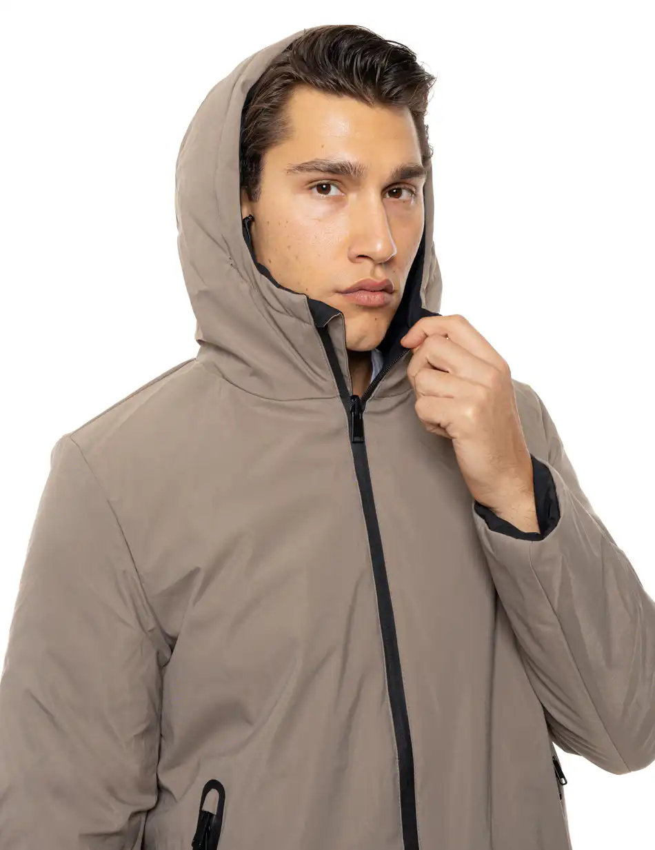 Splendid Ανδρικό demi πανωφόρι διπλής όψης 54-201-024 FANGO