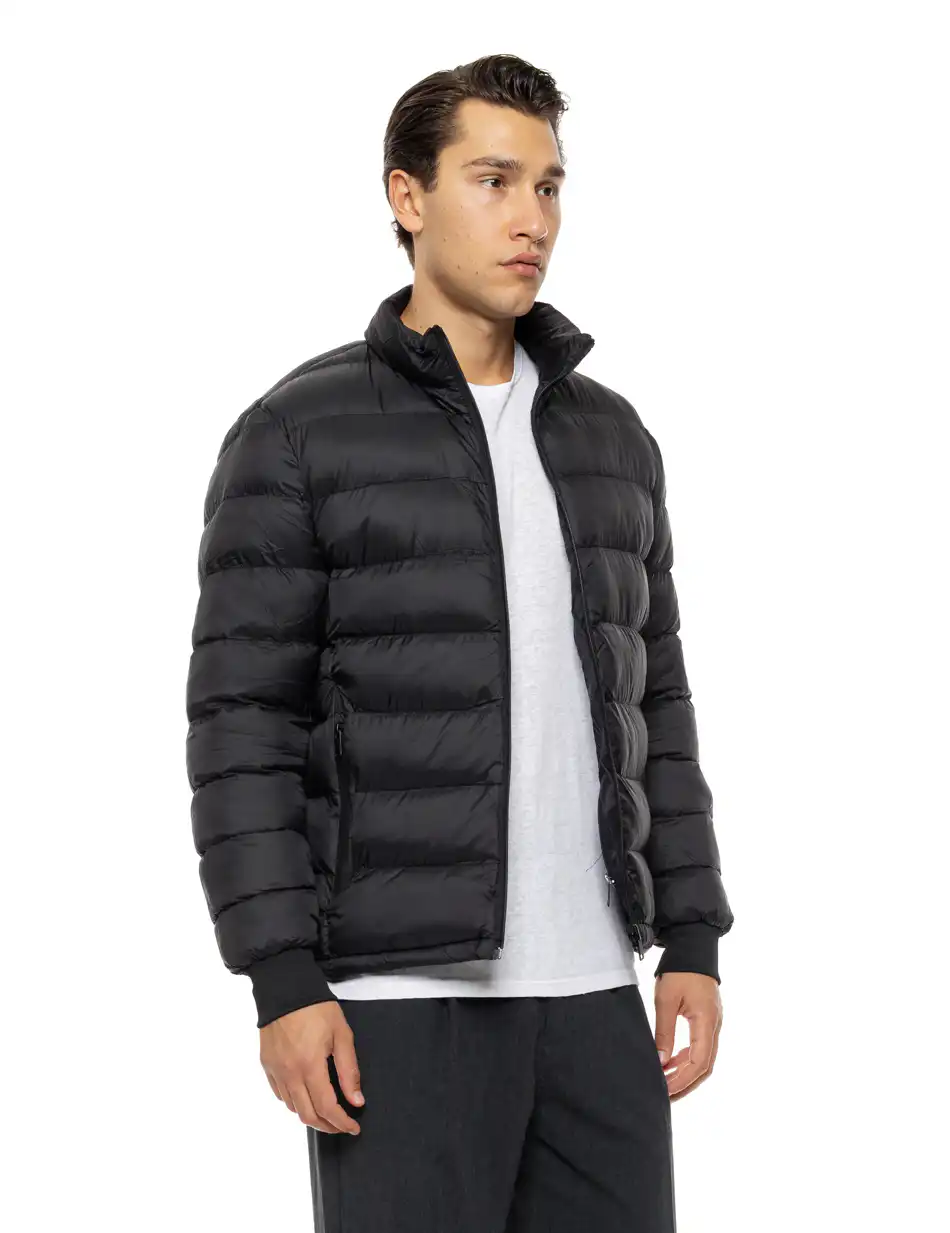 Biston Ανδρικό demi πανωφόρι δυο τεμαχίων με αποσπώμενο εσωτερικό 54-201-029 BLACK