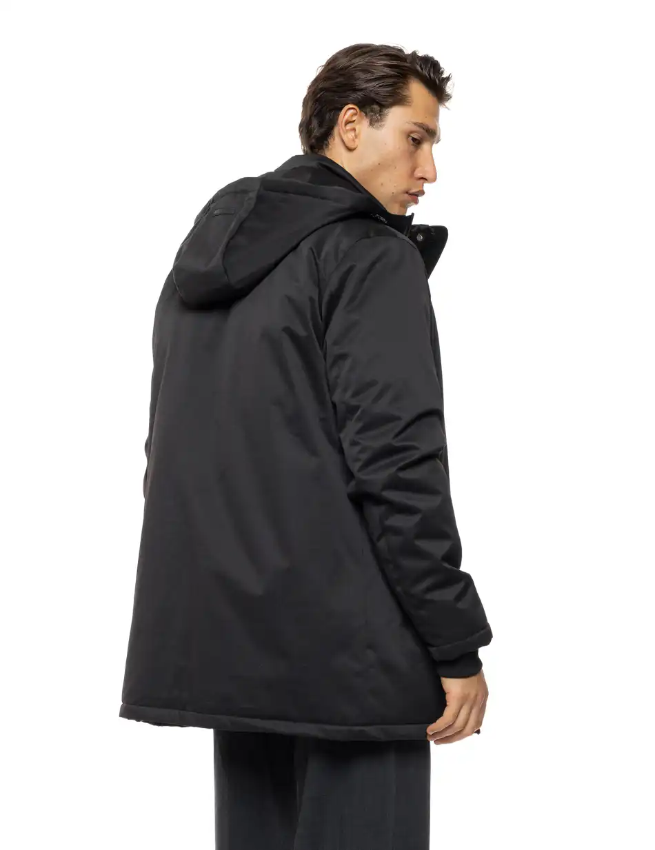 Splendid Ανδρικό demi μπουφάν με κουκούλα 54-201-057 BLACK