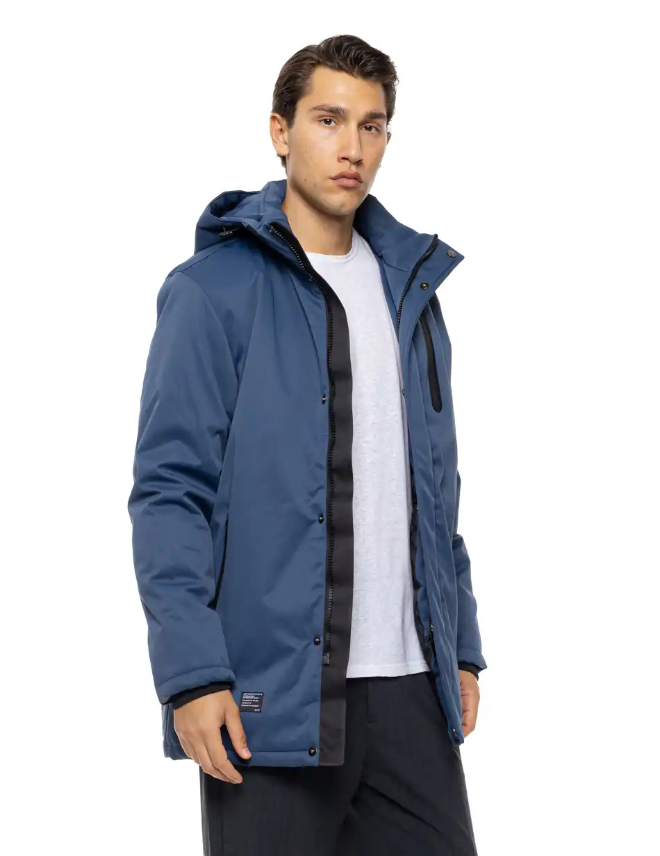 Splendid Ανδρικό demi μπουφάν με κουκούλα 54-201-057 INDIGO