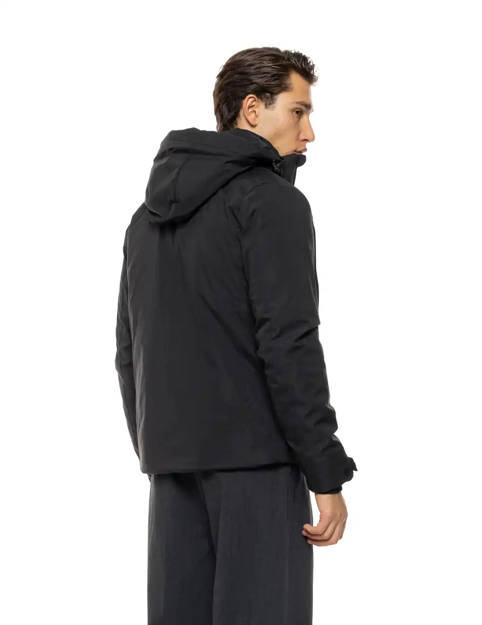 Splendid Ανδρικό κοντό μπουφάν με κουκούλα 54-201-072 BLACK