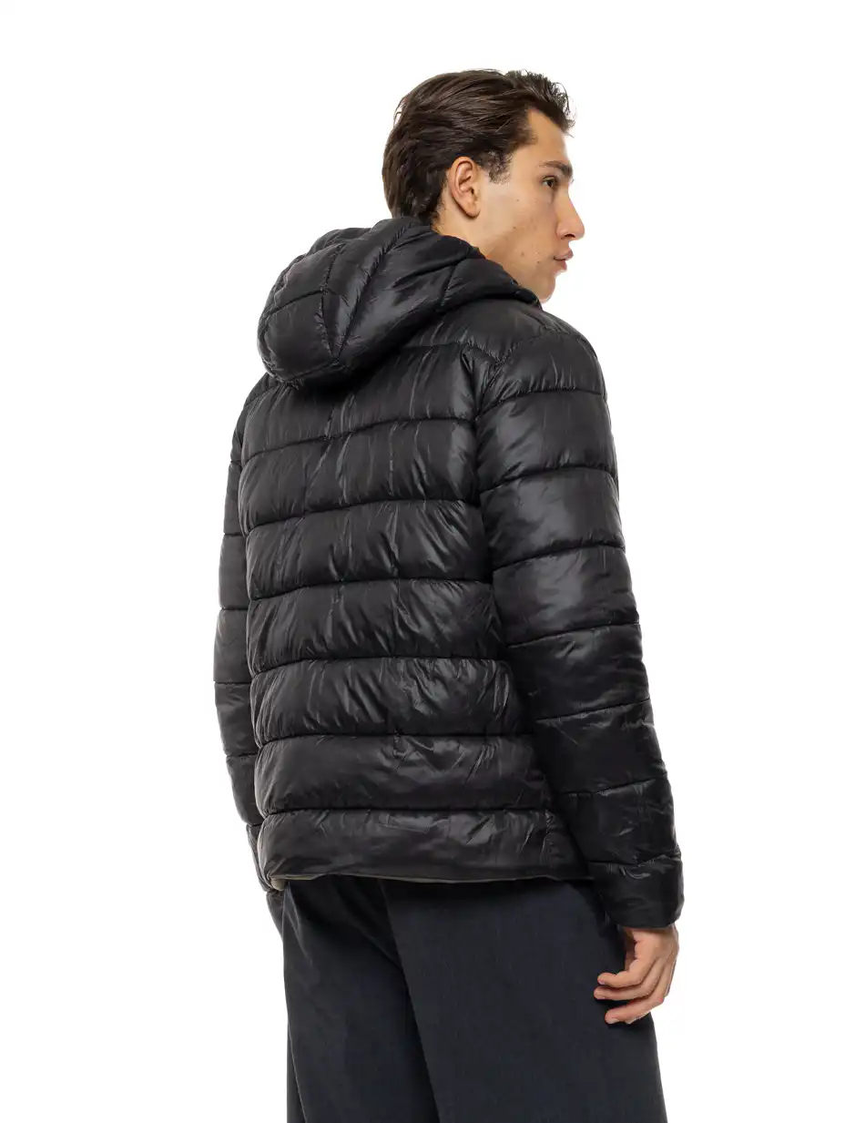 Splendid Ανδρικό κοντό μπουφάν με κουκούλα διπλής όψης 54-201-078 KHAKI