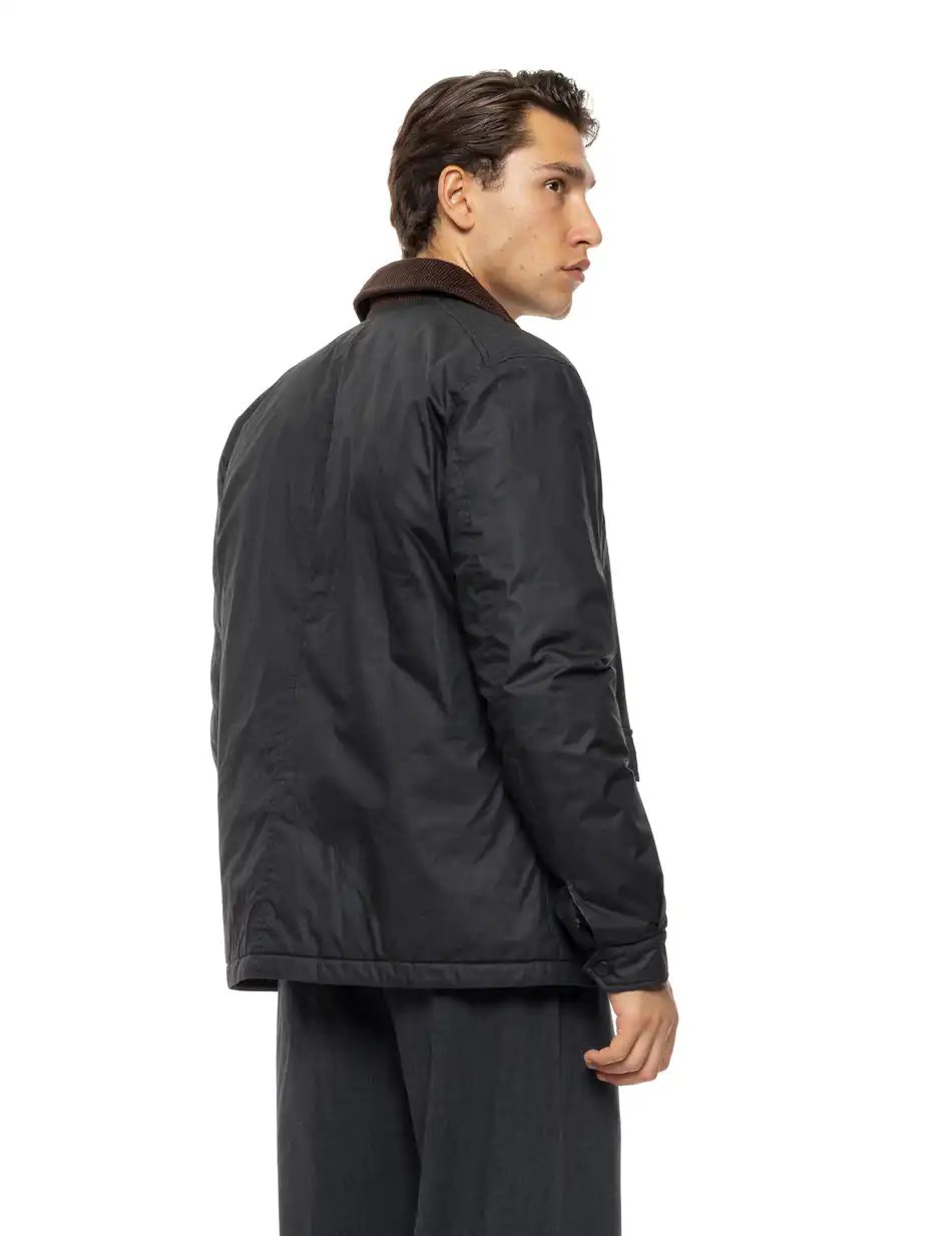 Splendid Ανδρικό κοντό μπουφάν με γιακά 54-201-079 BLACK