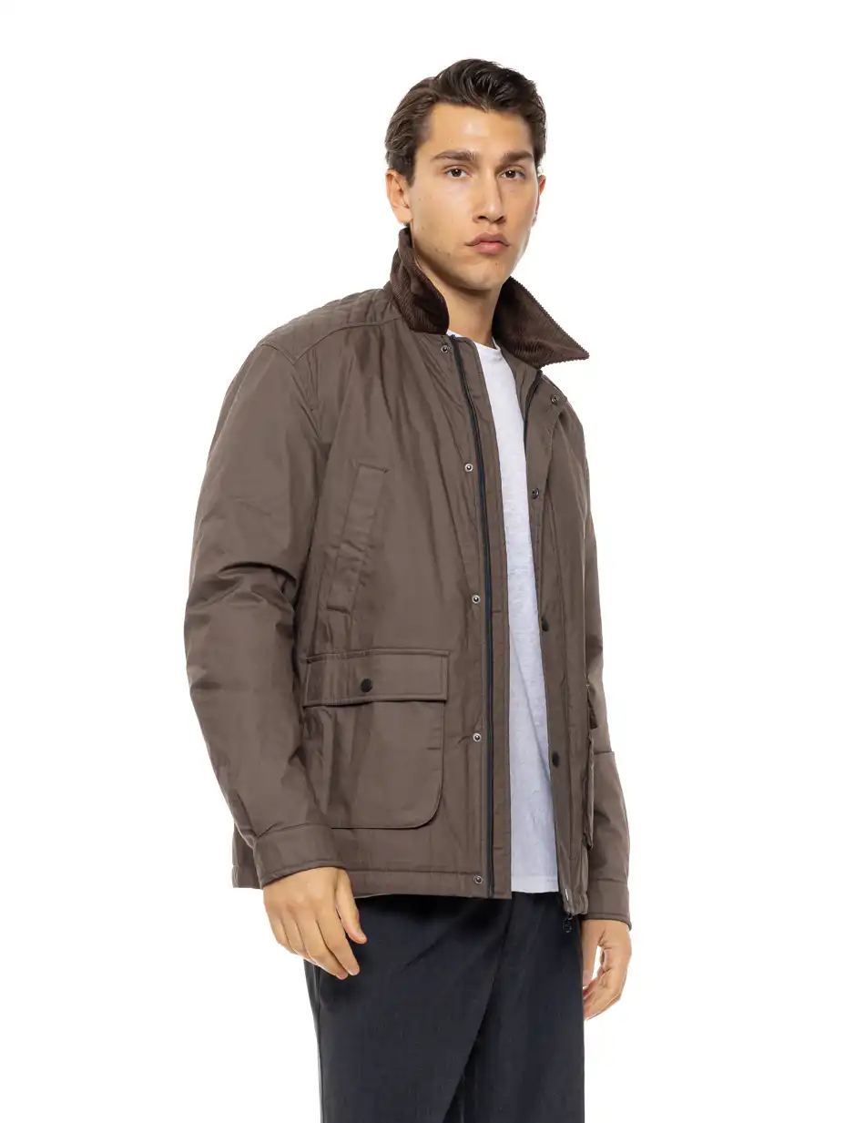 Splendid Ανδρικό κοντό μπουφάν με γιακά 54-201-079 KHAKI