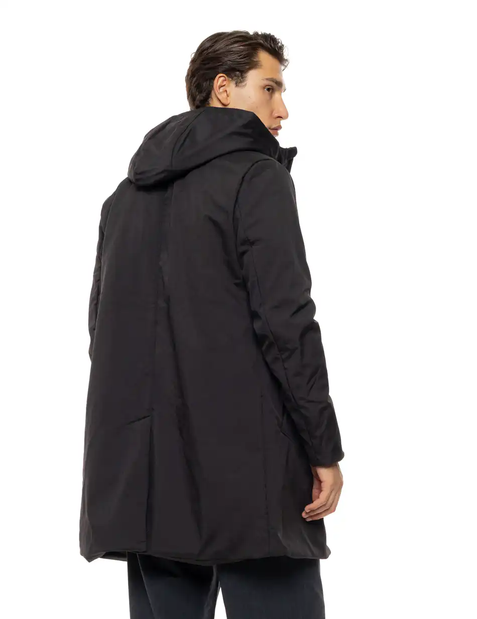 Splendid Ανδρικό κοντό μπουφάν με κουκούλα 54-201-081 BLACK