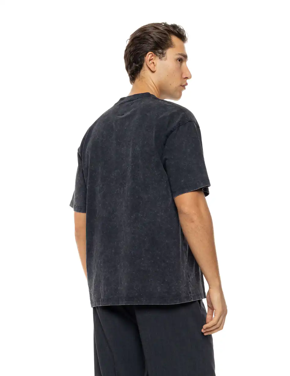 Splendid Ανδρική κοντομάνικη μπλούζα 54-206-001 BLACK