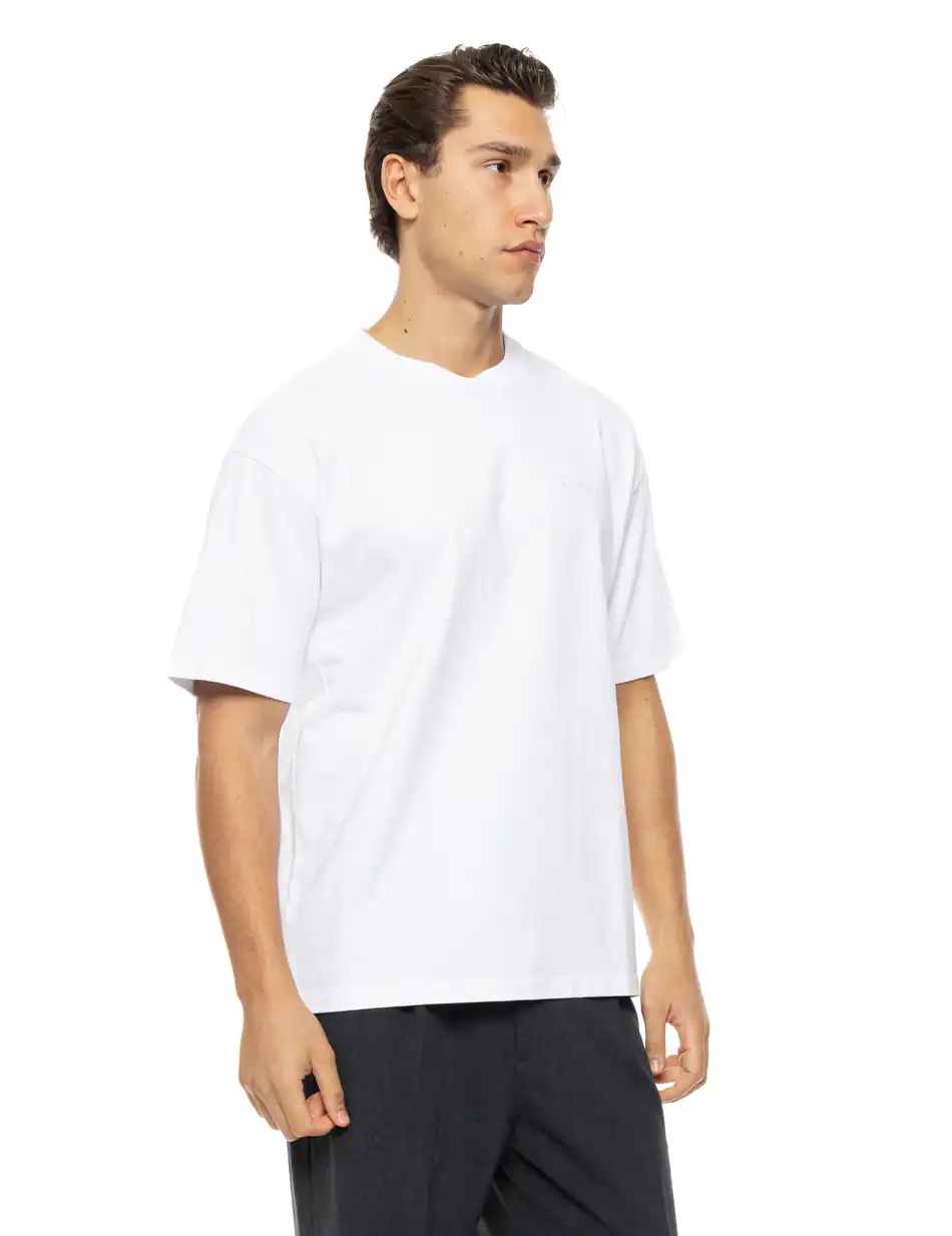 Splendid Ανδρική κοντομάνικη μπλούζα 54-206-001 WHITE