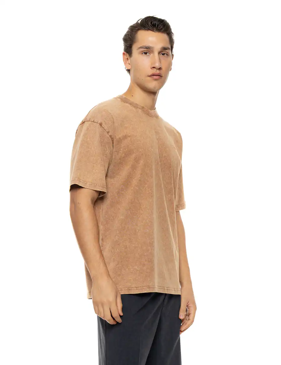 Splendid Ανδρική κοντομάνικη μπλούζα 54-206-001 BEIGE