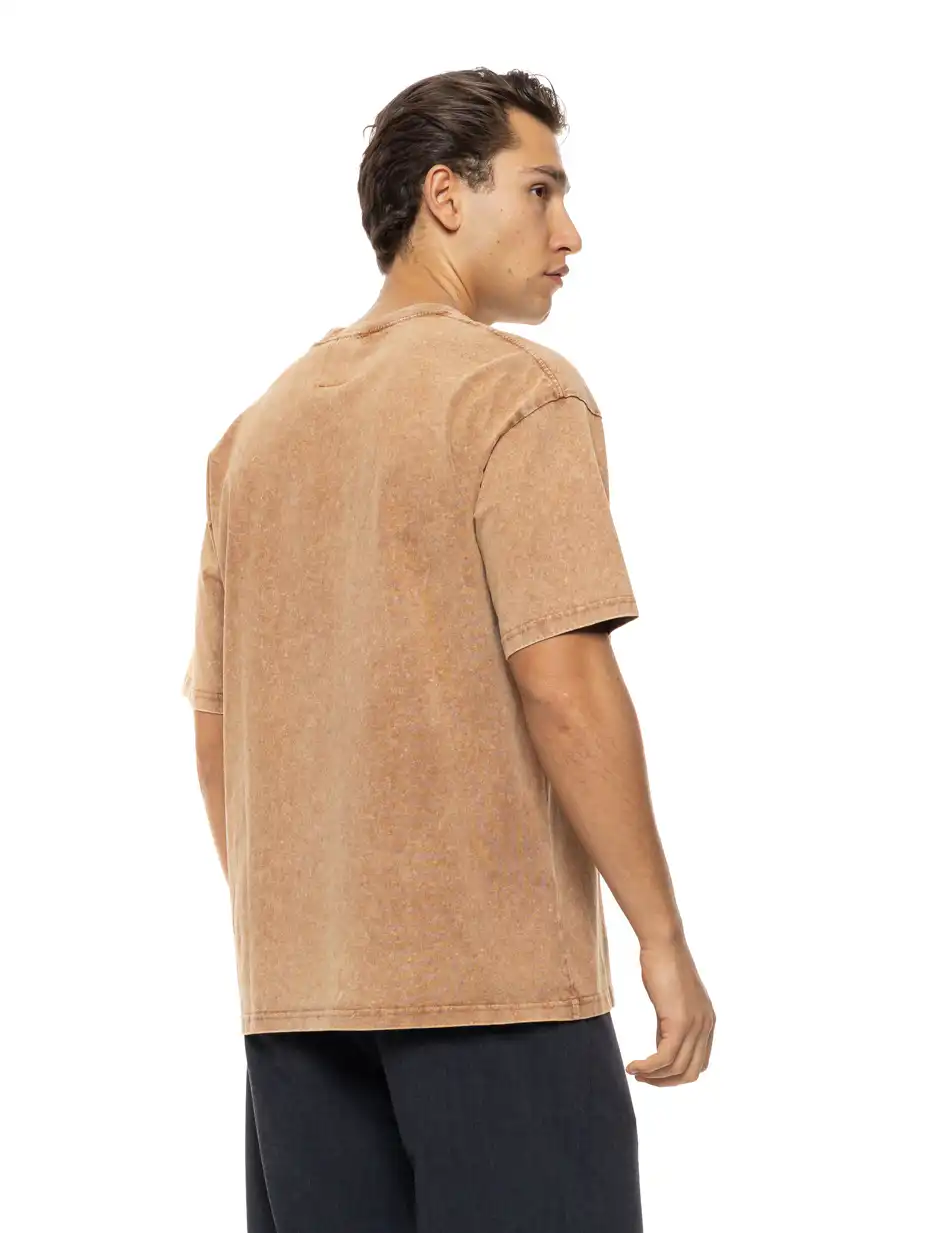 Splendid Ανδρική κοντομάνικη μπλούζα 54-206-001 BEIGE