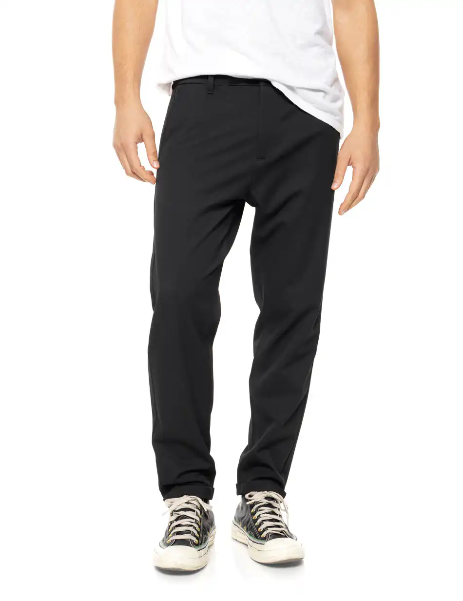 B' Ανδρικό chinos παντελονι 54-241-003 BLACK