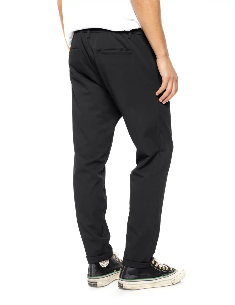 B' Ανδρικό chinos παντελονι 54-241-003 BLACK