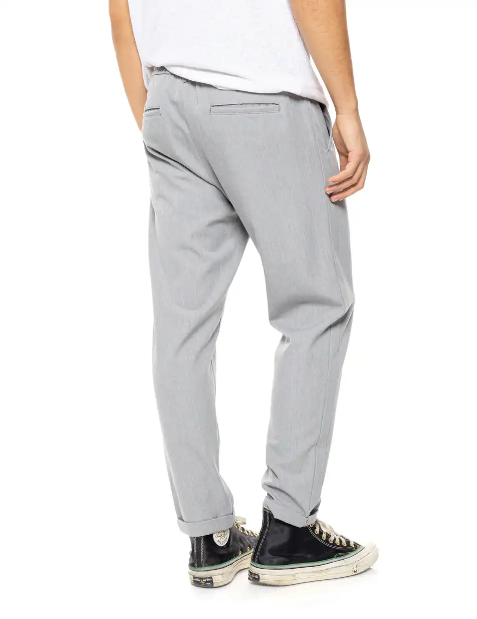B' Ανδρικό chinos παντελονι 54-241-003 LT GREY