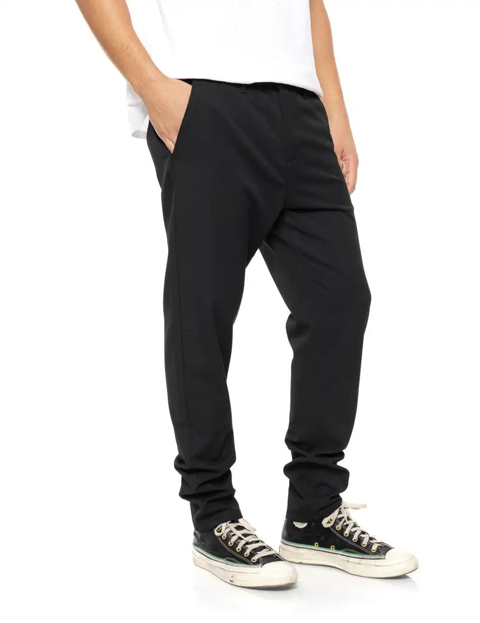 S' Ανδρικό chinos παντελονι 54-241-004 BLACK