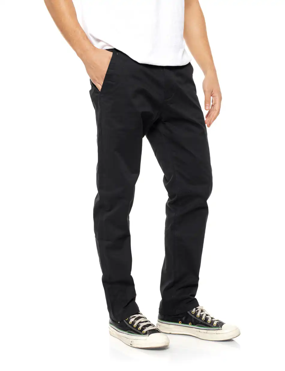 B' Ανδρικό chinos παντελονι 54-241-007 BLACK