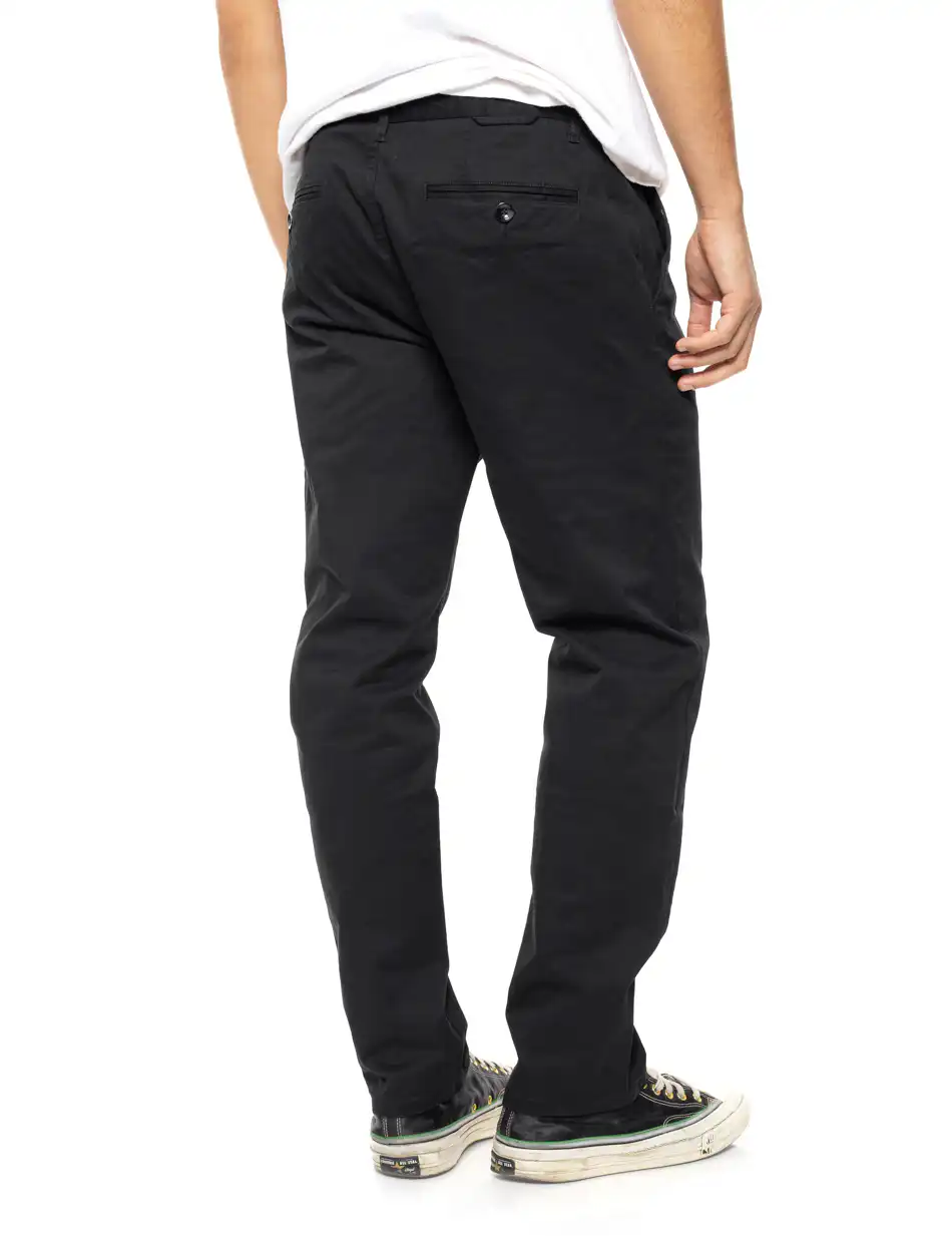 B' Ανδρικό chinos παντελονι 54-241-007 BLACK