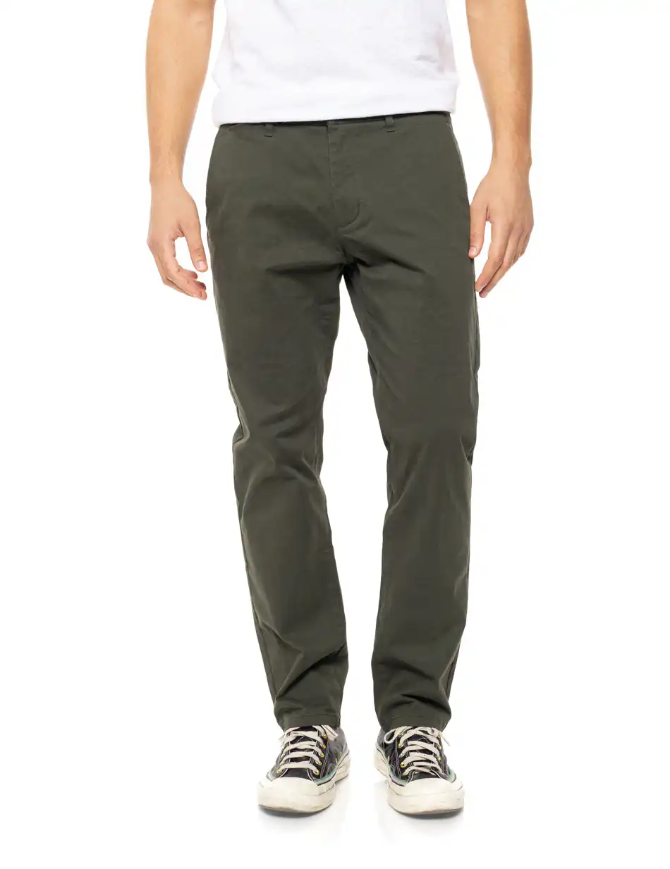 B' Ανδρικό chinos παντελονι 54-241-007 OLIVE