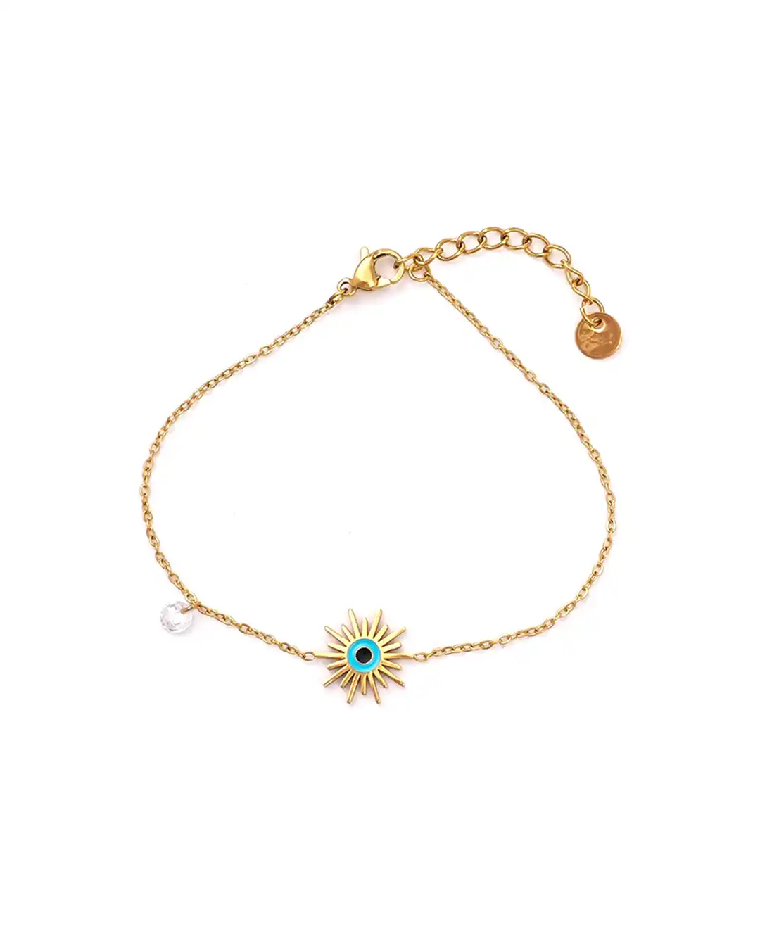 Βραχιόλι με διακοσμητικό ματάκι JN-B110 – Χρυσό Βραχιόλι με διακοσμητικό ματάκι JN-B110 – Χρυσό
