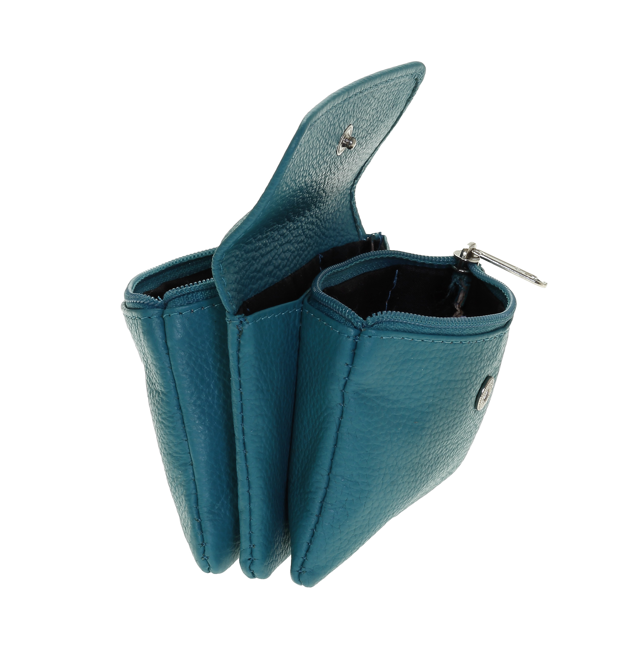 LaVor 1-3739 Γυναικείο Δερμάτινο Πορτοφόλι με Rfid Τιρκουάζ