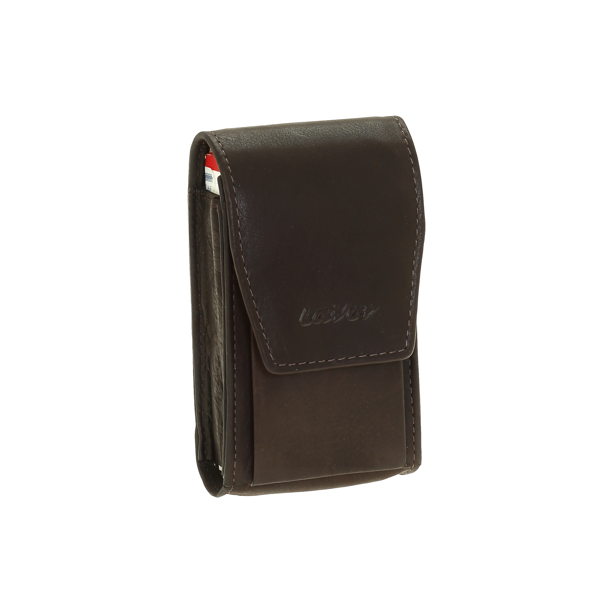 LaVor 1-7044 Δερμάτινη Ταμπακιέρα  Καφέ