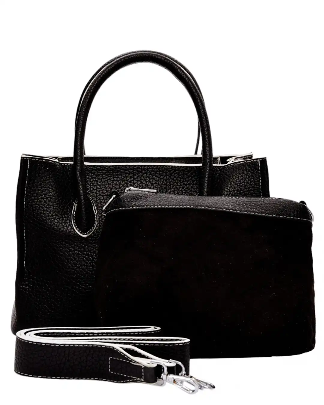 Τσάντα χειρός KX2309 - Μαύρο