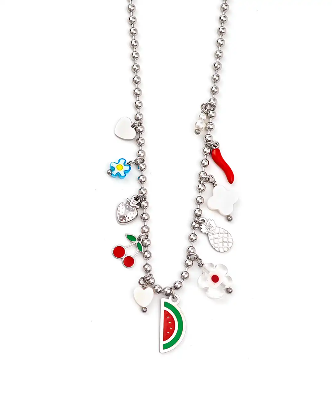 Κρεμαστό λαιμού OO-K114 – Ασημί Κρεμαστό λαιμού OO-K114 – Ασημί