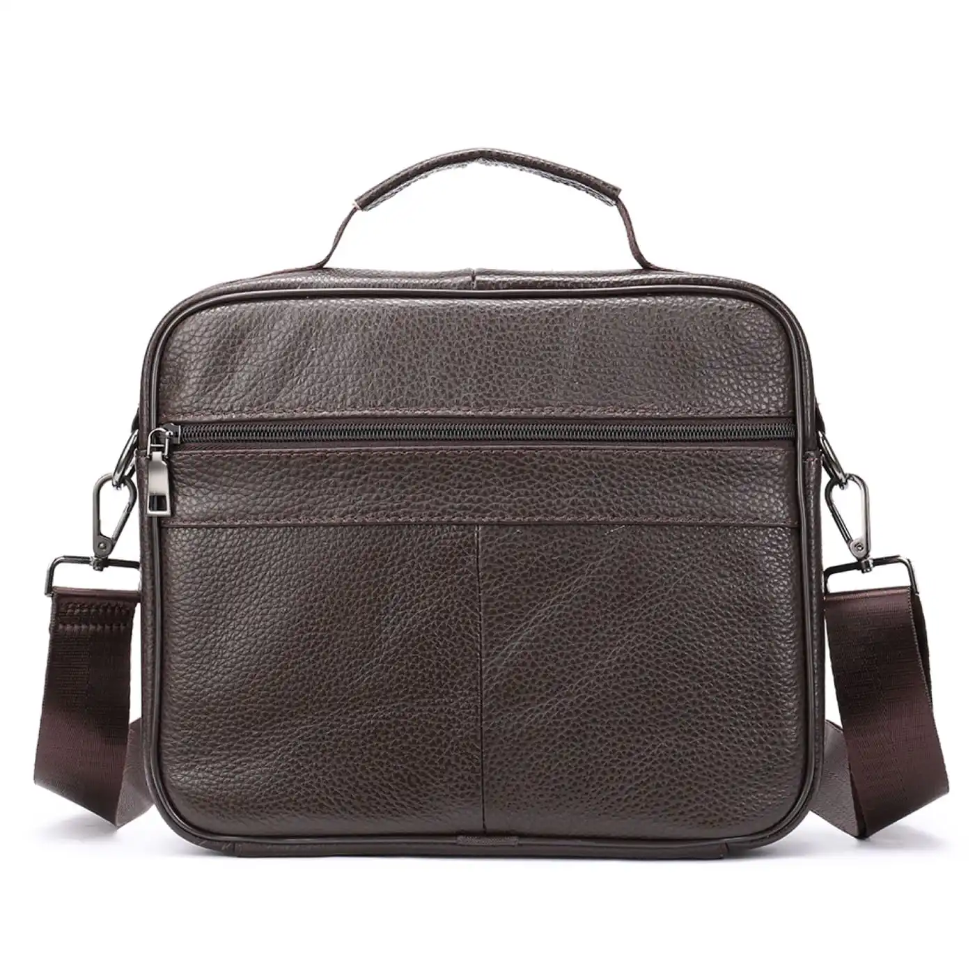 Δερμάτινος μικρός χαρτοφύλακας/Τσαντάκι Ώμου Cardinal 6015 καφέ