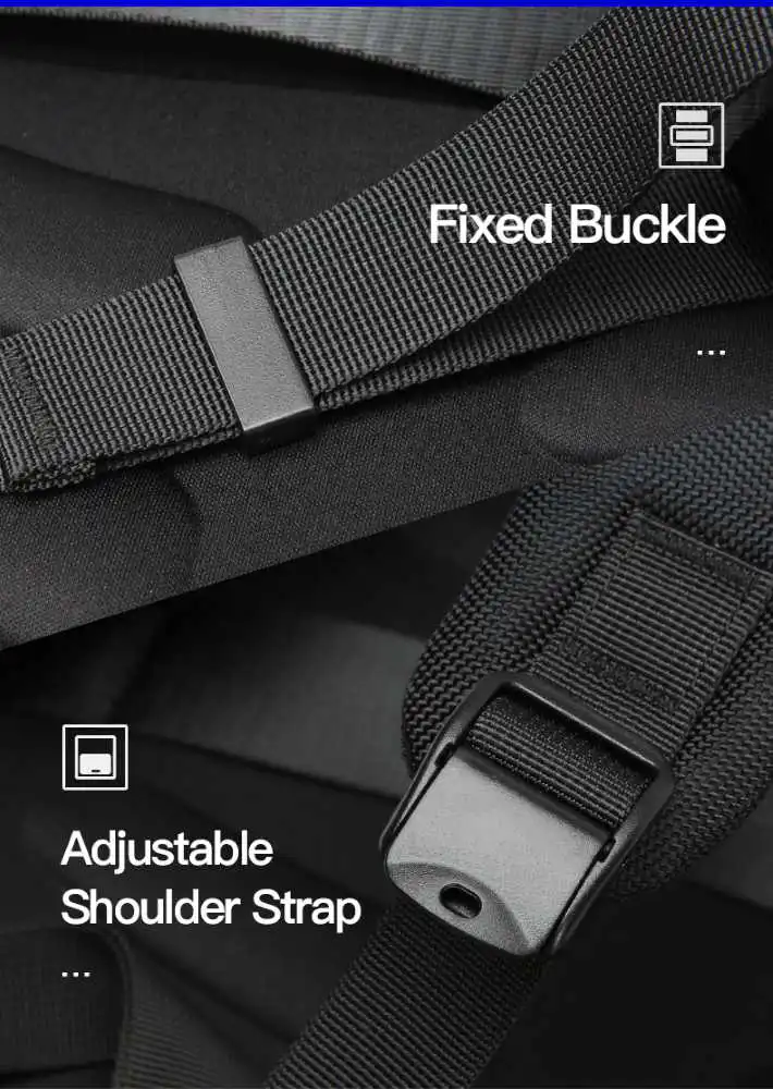 Backpack 20L Laptop 15,6” Bopai 61-125031 μαύρο