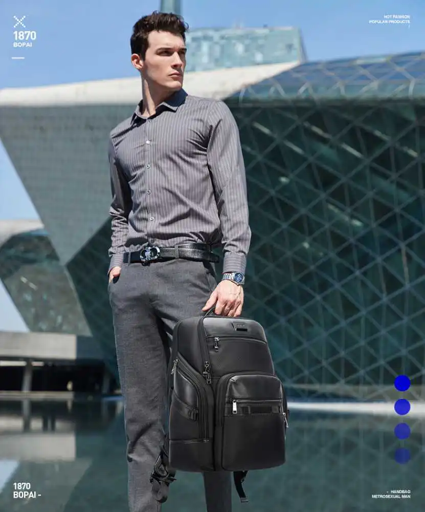 Backpack 26L Laptop 15,6” Bopai 61-126261 μαύρο Backpack 26L Laptop 15,6” Bopai 61-126261 μαύρο