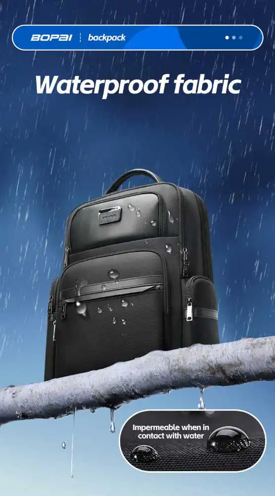 Σακίδιο με Σύστημα Ψύξης 29L 15,6” Bopai 61-128561 μαύρο