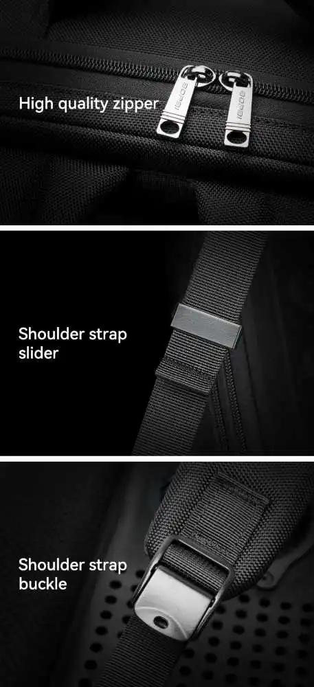 Σακίδιο με Σύστημα Ψύξης 29L 15,6” Bopai 61-128561 μαύρο