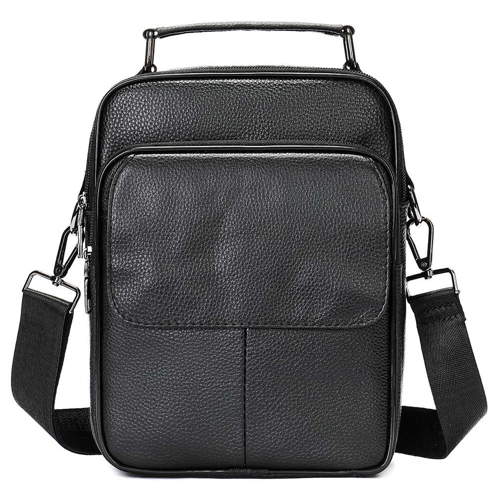 Τσαντάκι Ώμου Ανδρικό από Γνήσιο Δέρμα Cardinal 6102 black Τσαντάκι Ώμου Ανδρικό από Γνήσιο Δέρμα Cardinal 6102 black