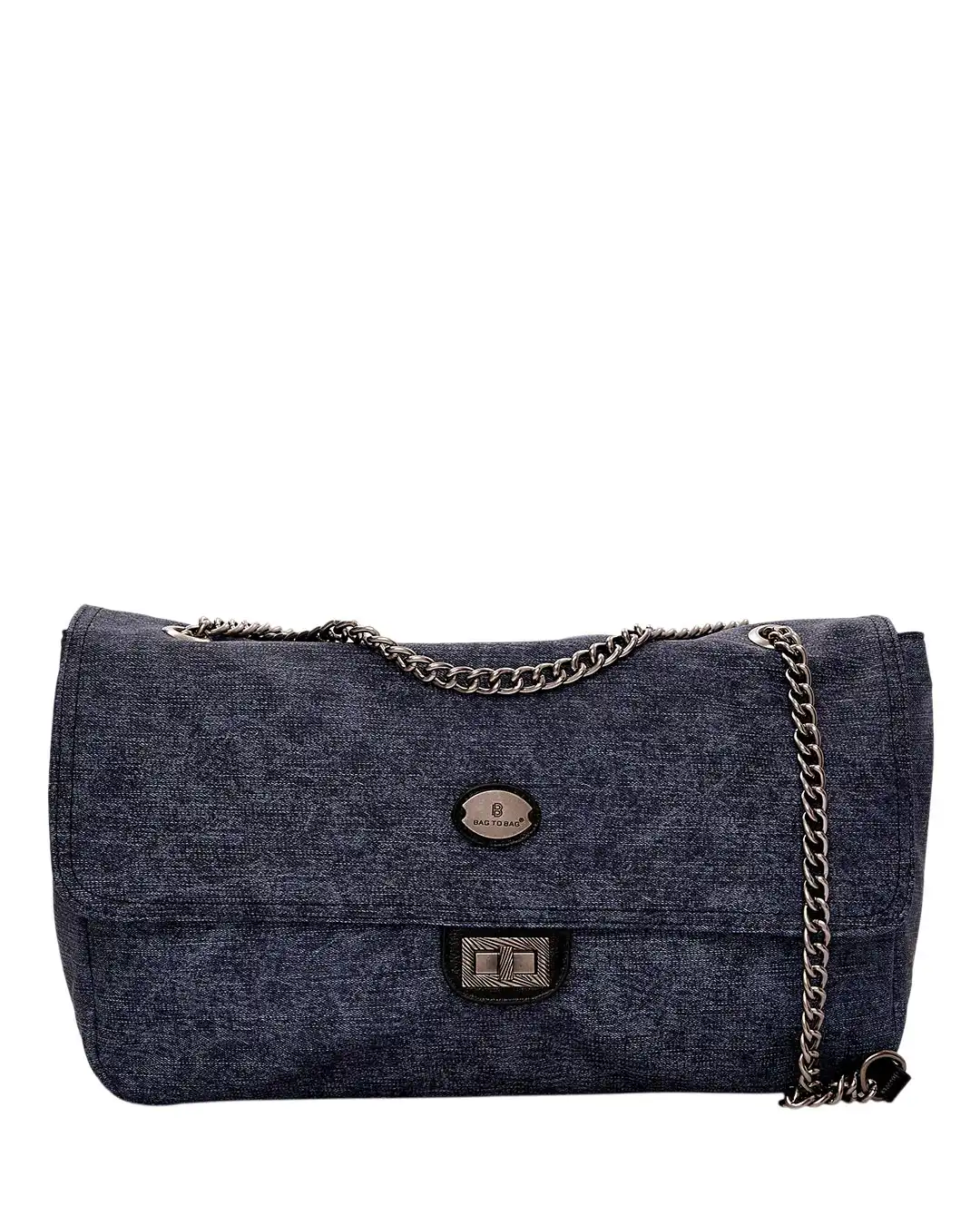 Τσάντα ώμου P-6108 – Μαύρο