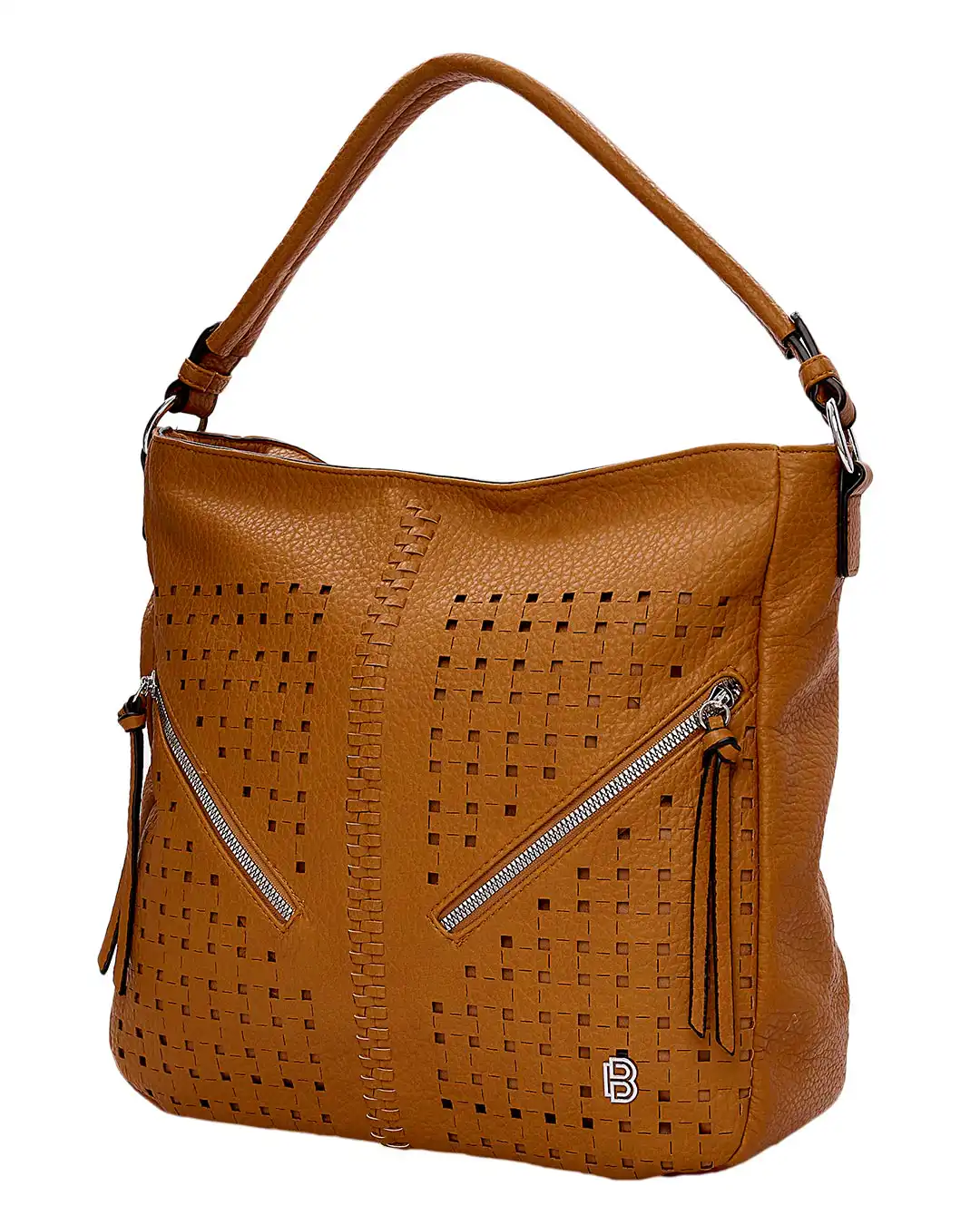 Τσάντα ώμου W-6120 – Κάμελ