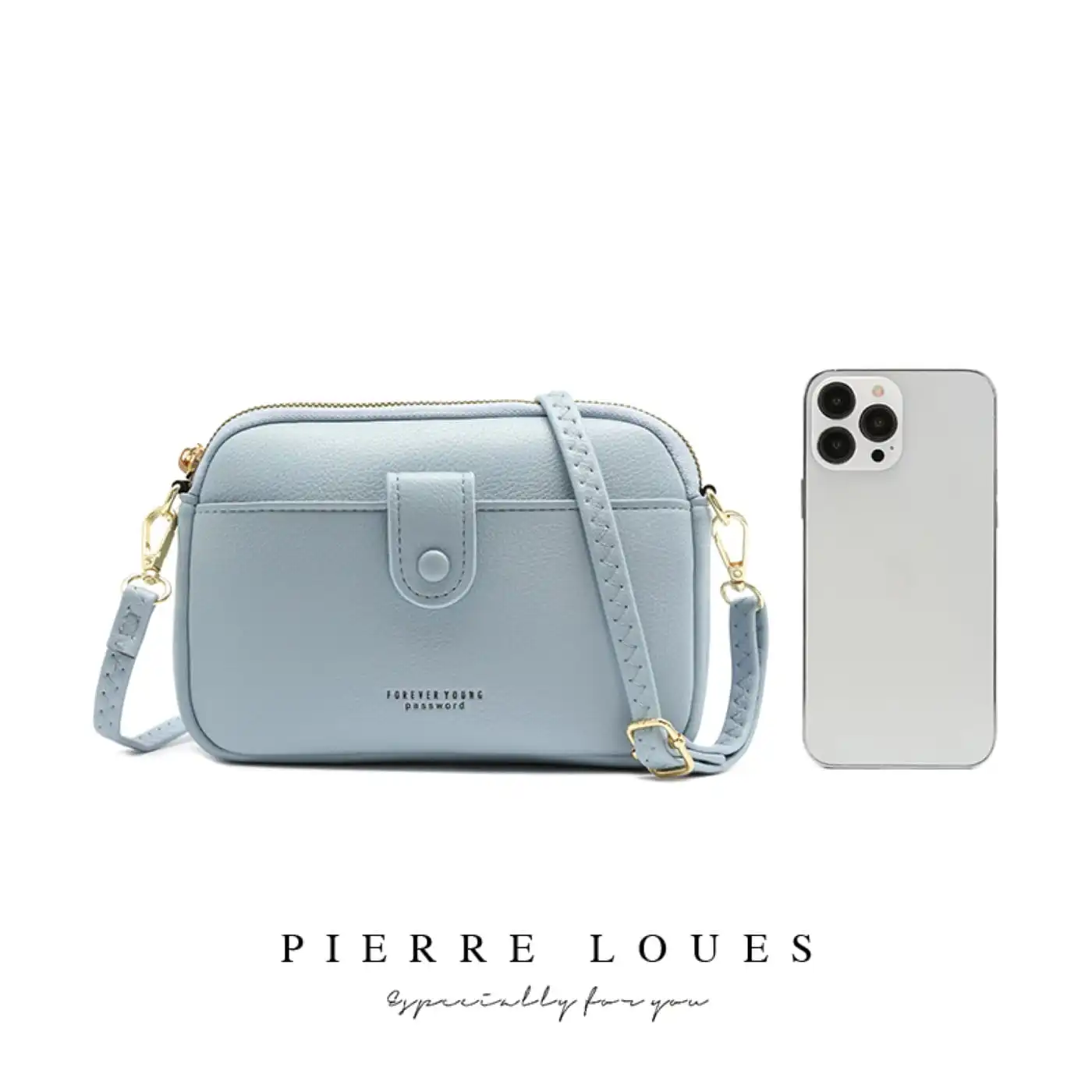 Γυναικεία Τσάντα Χιαστί Pierre Loues 614-64 πράσινο Γυναικεία Τσάντα Χιαστί Pierre Loues 614-64 πράσινο