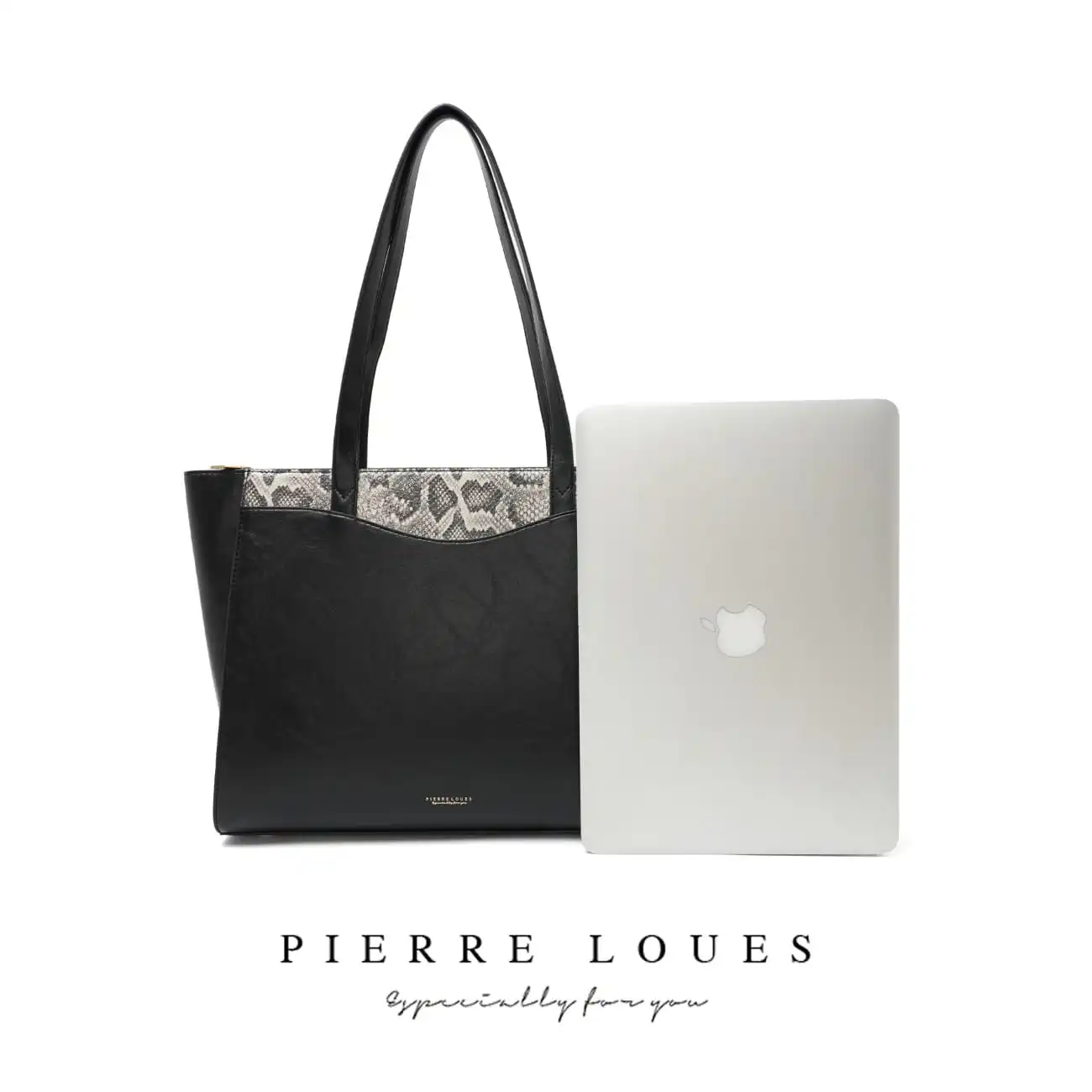 Γυναικεία Τσάντα Shopper Χειρός Pierre Loues PL615-40 μαύρο