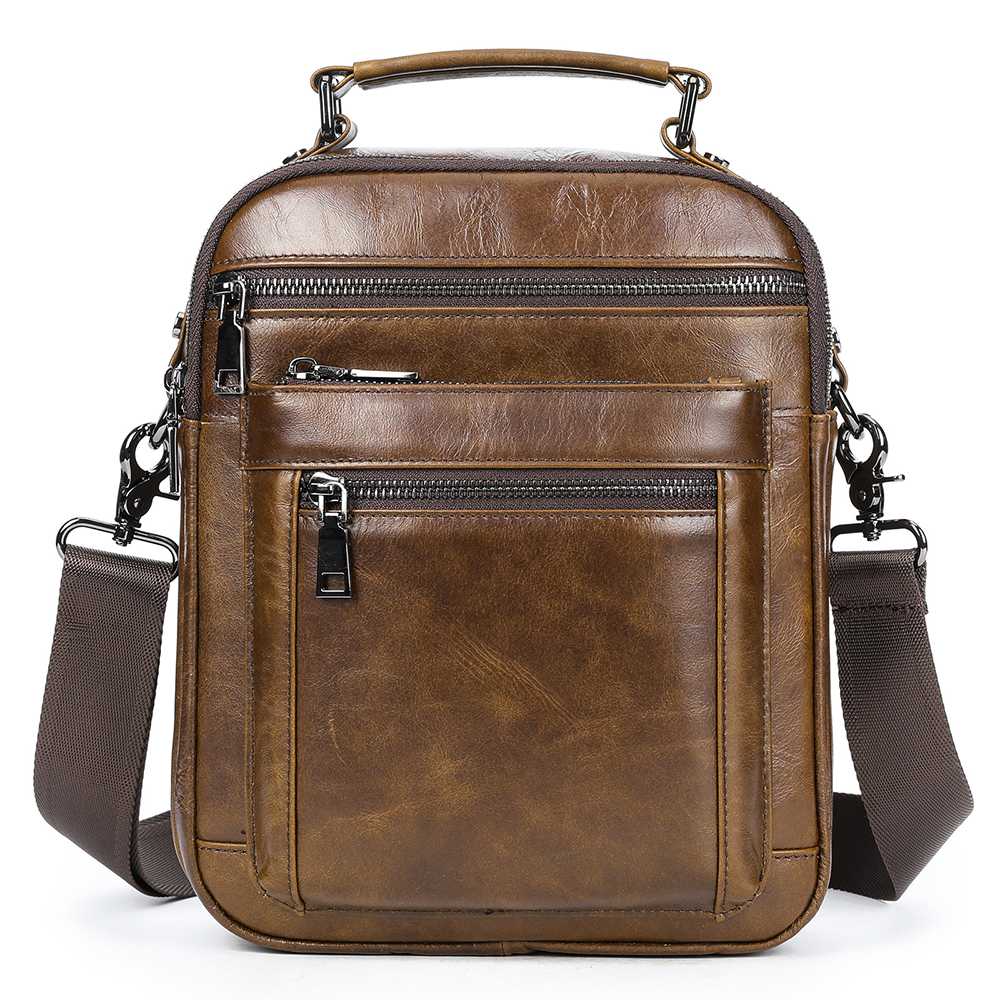 Ανδρική Δερματίνη Τσάντα Ώμου Cardinal 6156 καφέ Ανδρική Δερματίνη Τσάντα Ώμου Cardinal 6156 καφέ