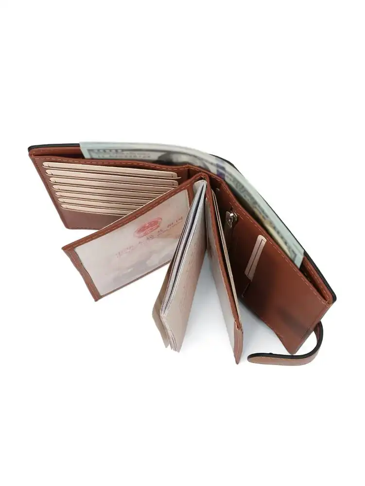 Γυναικείo πορτοφόλι Pierre Loues PL618-39 καφέ Γυναικείo πορτοφόλι Pierre Loues PL618-39 καφέ