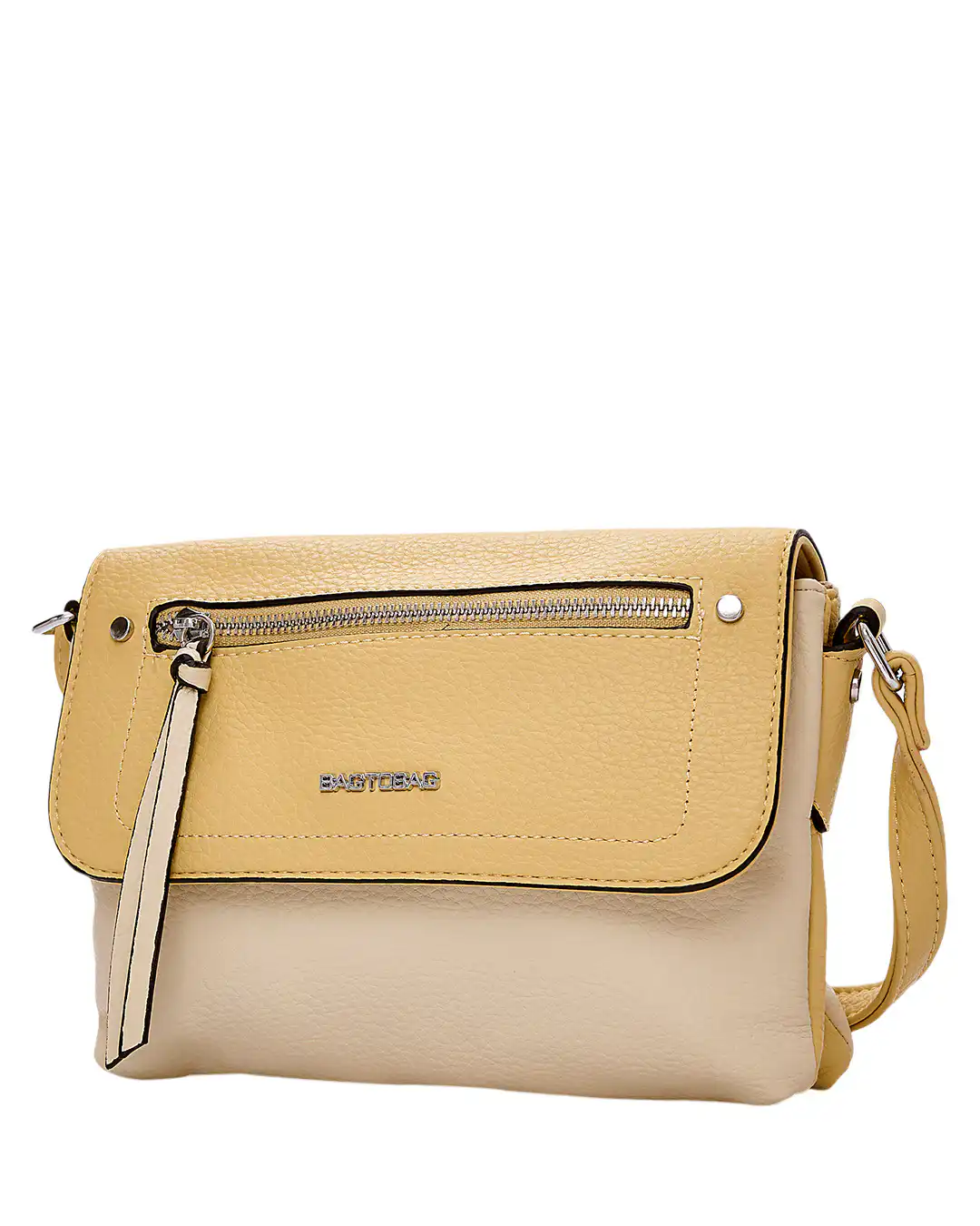 Τσάντα χιαστί  P-6181 – Κίτρινο