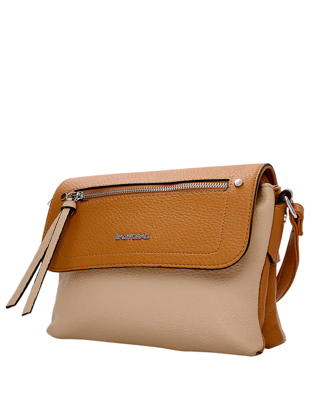 Τσάντα χιαστί  P-6181 – Κάμελ