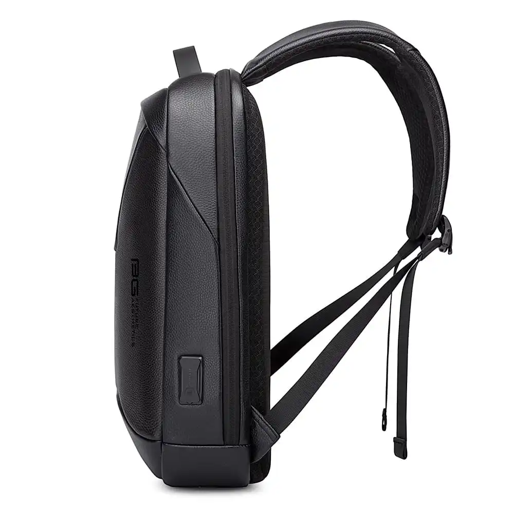 Δερμάτινο Σακίδιο πλάτης 21L Laptop 15,6” Bange 6621 μαύρο