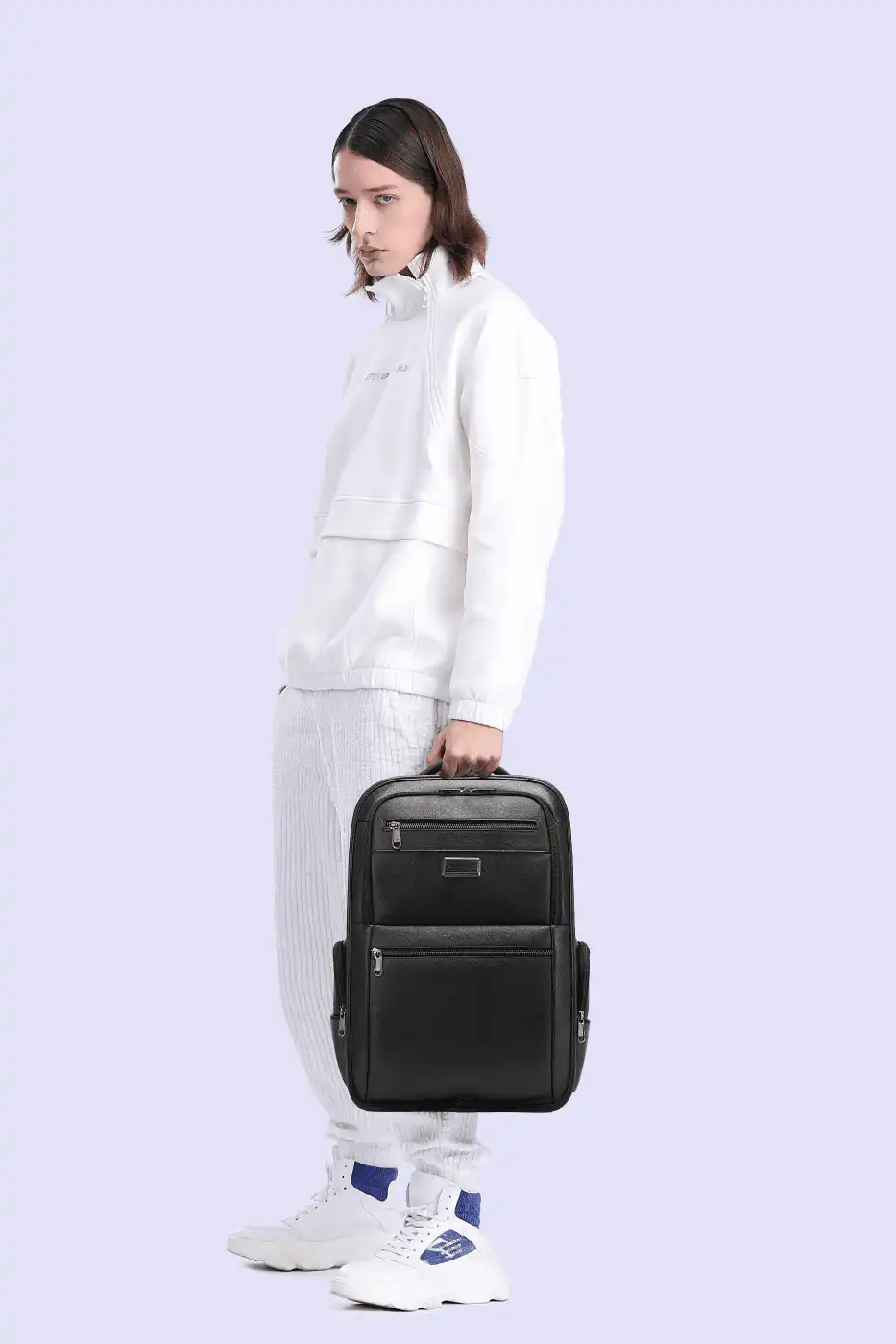 Δερμάτινο Σακίδιο κάμερας 17L Laptop 15,6” Bange 6626 μαύρο