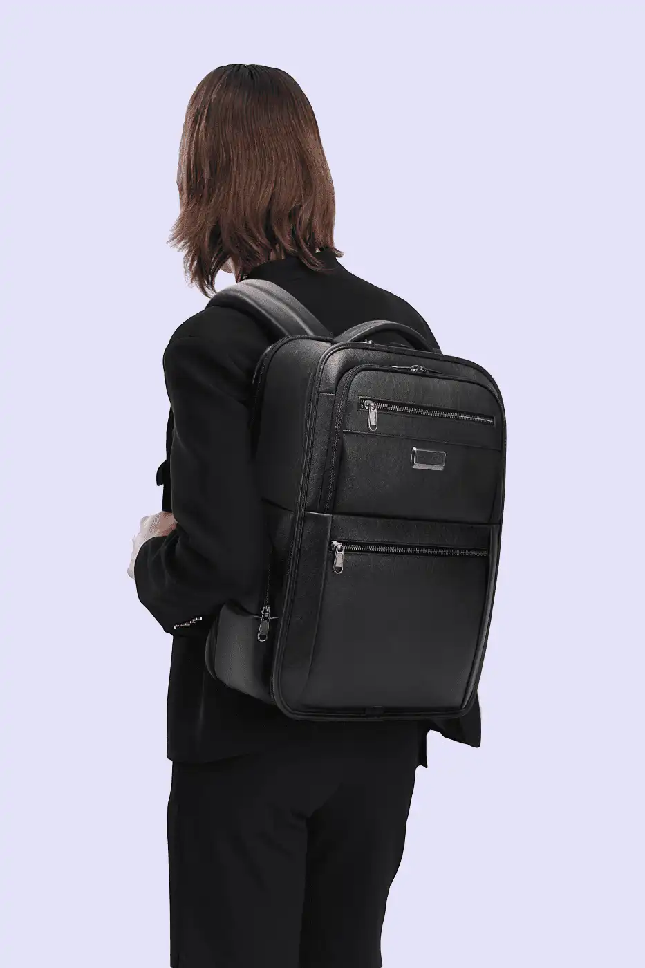 Δερμάτινο Σακίδιο κάμερας 17L Laptop 15,6” Bange 6626 μαύρο