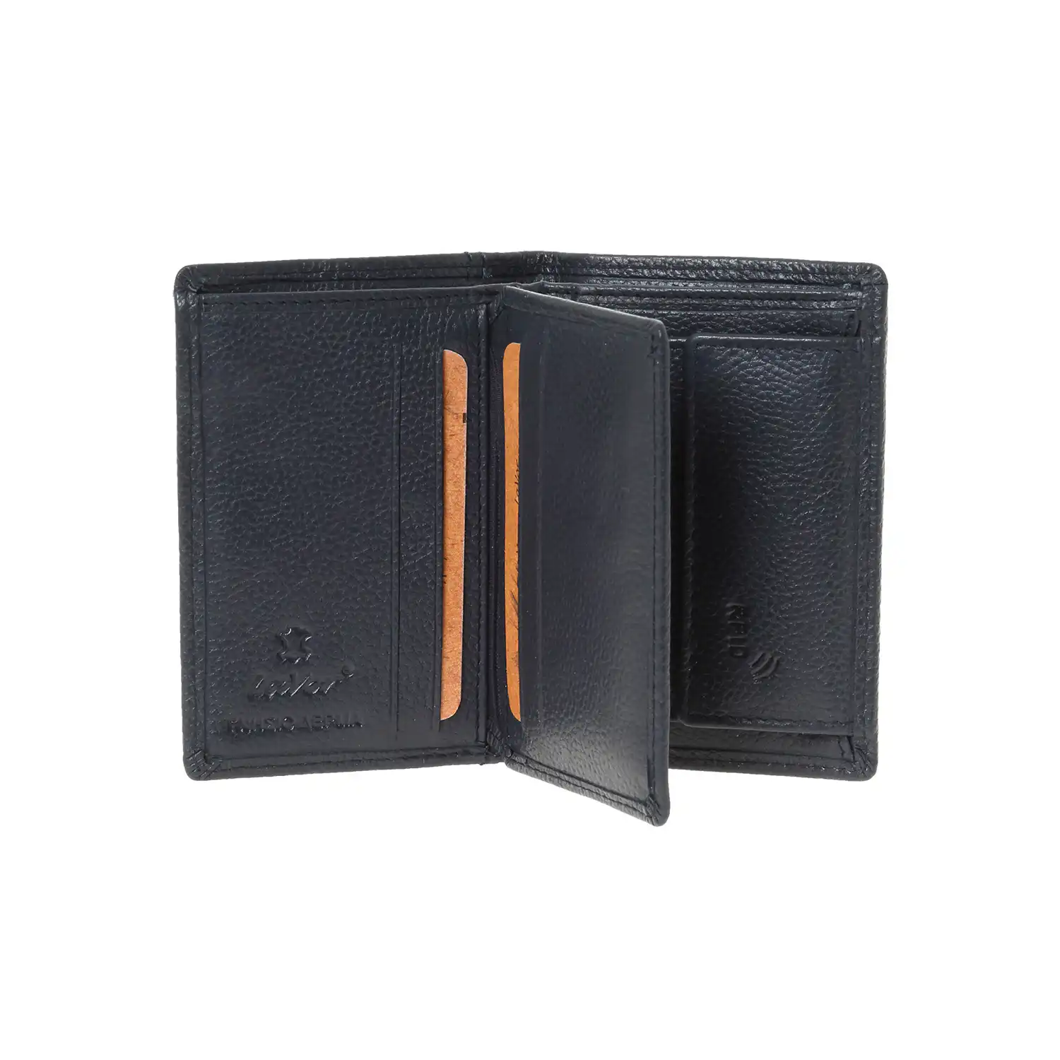 LaVor 1-3840 Ανδρικό Δερμάτινο Πορτοφόλι με Rfid Μπλε