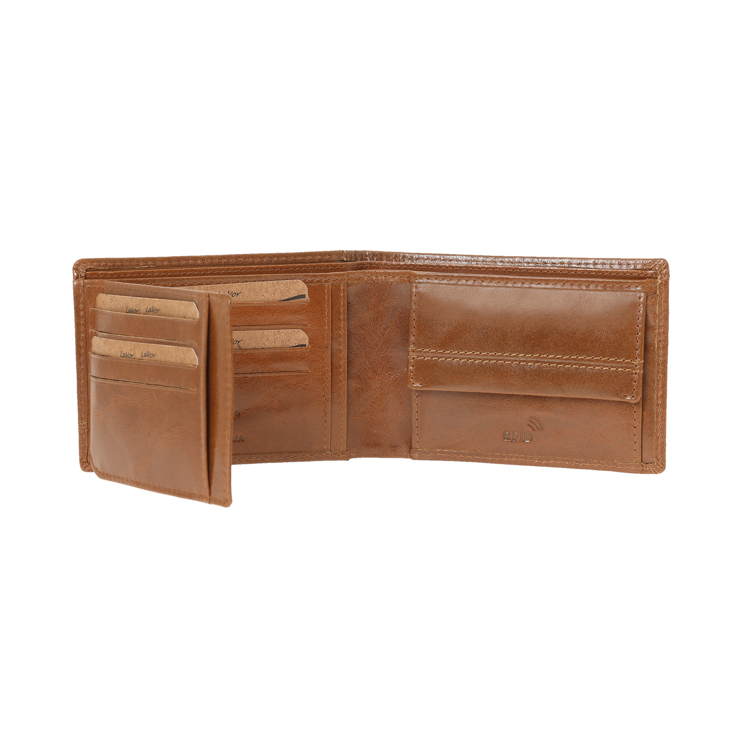 LaVor 1-3842 Ανδρικό Δερμάτινο Πορτοφόλι με Rfid Κονιάκ LaVor 1-3842 Ανδρικό Δερμάτινο Πορτοφόλι με Rfid Κονιάκ