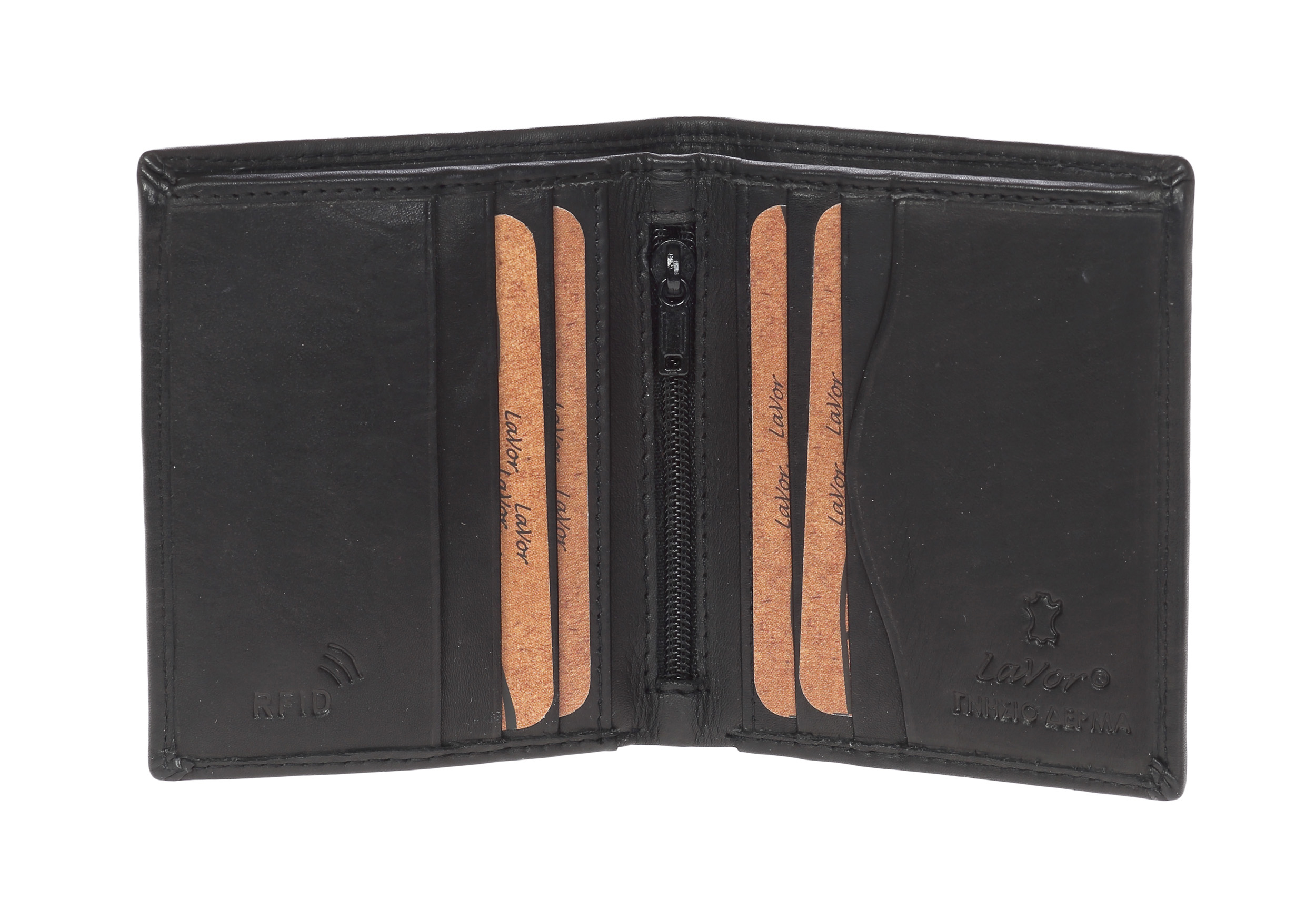 LaVor 1-3602 Ανδρικό Δερμάτινο Πορτοφόλι με Rfid Μαύρο LaVor 1-3602 Ανδρικό Δερμάτινο Πορτοφόλι με Rfid Μαύρο
