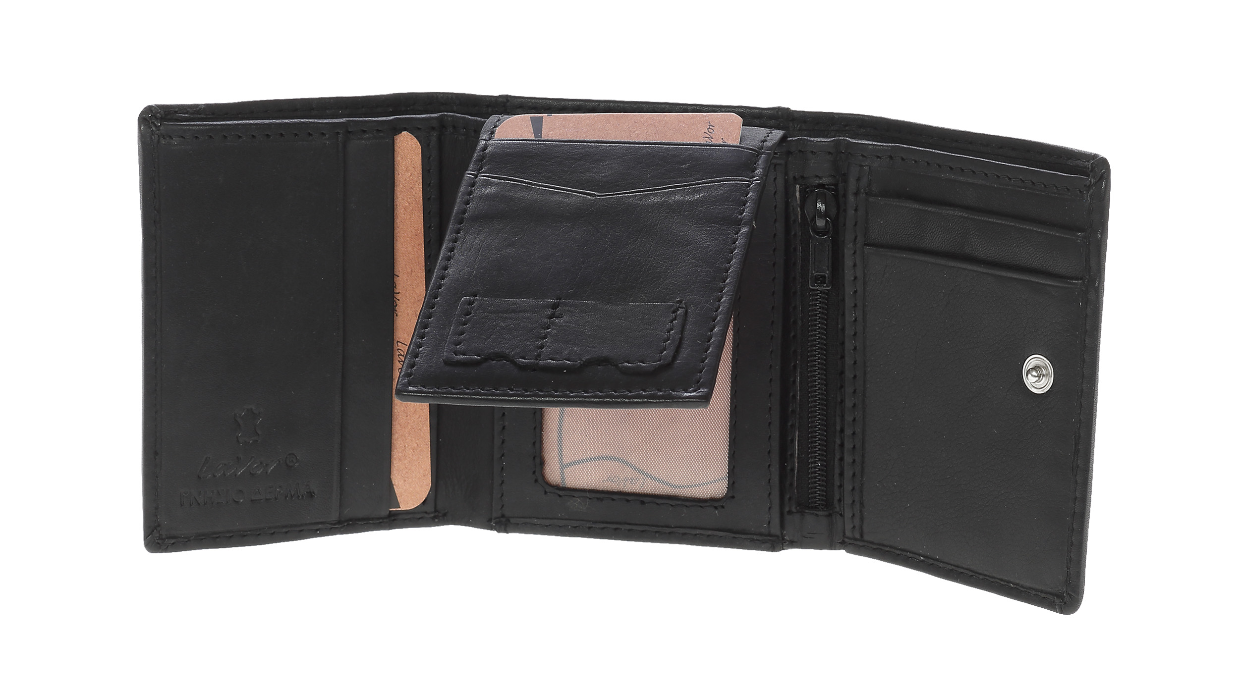 LaVor 1-3305 Ανδρικό Δερμάτινο Πορτοφόλι με Rfid Μαύρο LaVor 1-3305 Ανδρικό Δερμάτινο Πορτοφόλι με Rfid Μαύρο